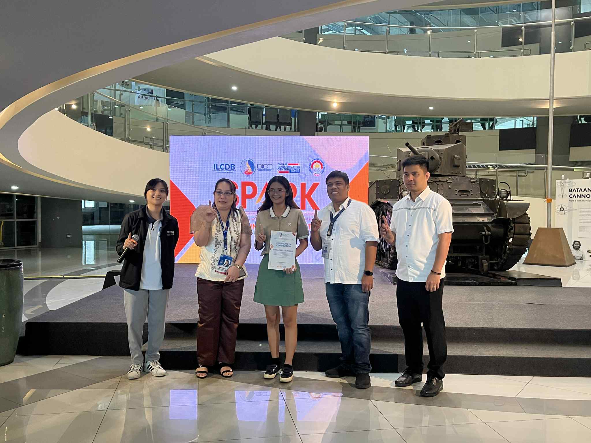 DICT SPARK Graduation Photo